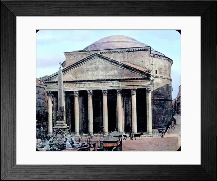 Stampa con cornice : Christenverfolgung Stampa con cornice : Christenverfolgung