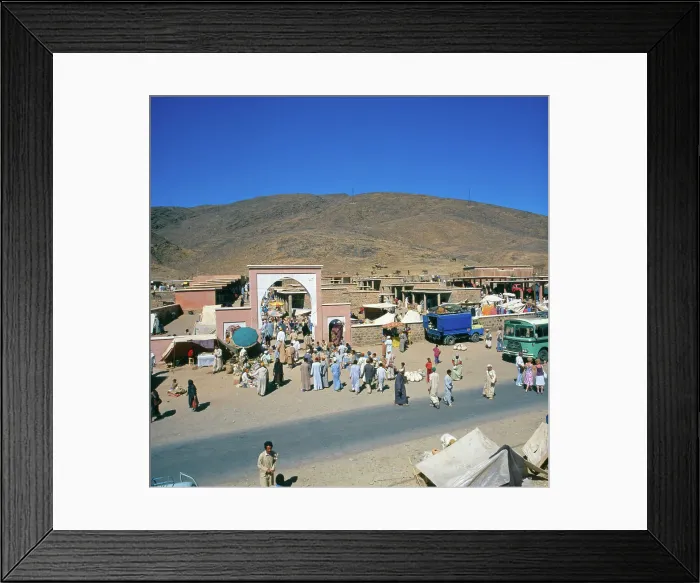 Framed Print : Marokko / El-Kelâa M'Gouna Framed Print : Marokko / El-Kelâa M'Gouna