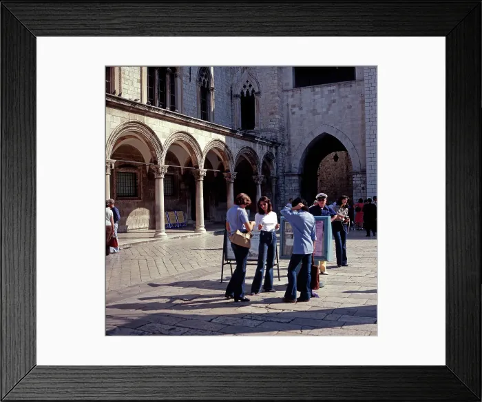 Framed Print : Jugoslawien / Kroatien / Dubrovnik Framed Print : Jugoslawien / Kroatien / Dubrovnik