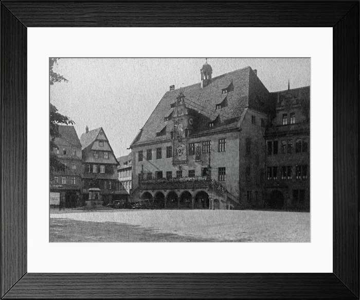 Framed Print : Fränkische Städte Framed Print : Fränkische Städte