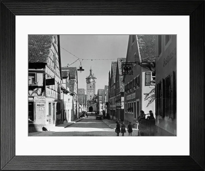 Framed Print : Fränkische Städte Framed Print : Fränkische Städte
