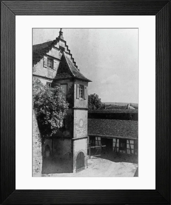 Framed Print : Fränkische Städte Framed Print : Fränkische Städte