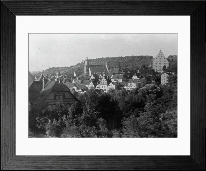 Framed Print : Fränkische Städte Framed Print : Fränkische Städte