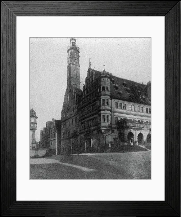 Framed Print : Fränkische Städte Framed Print : Fränkische Städte
