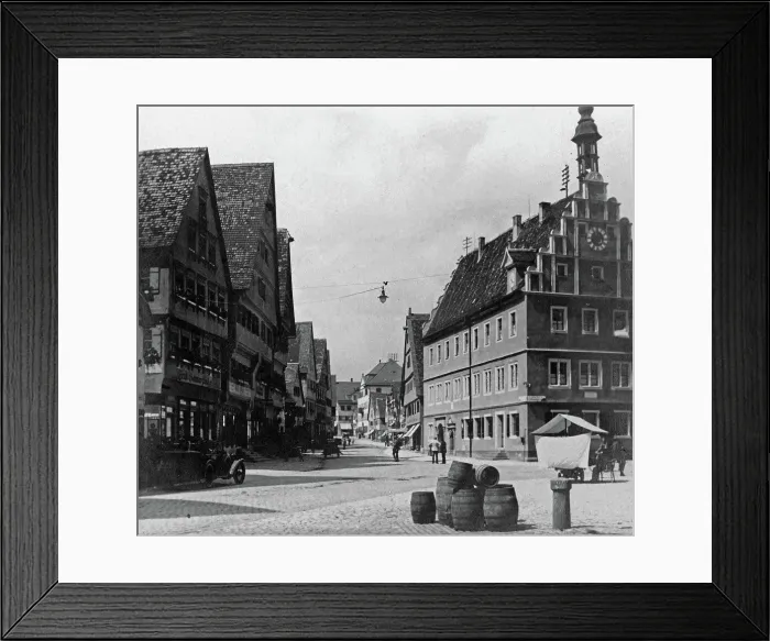 Framed Print : Fränkische Städte Framed Print : Fränkische Städte