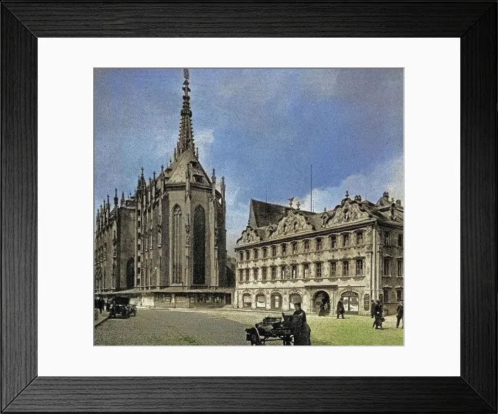 Framed Print : Fränkische Städte Framed Print : Fränkische Städte