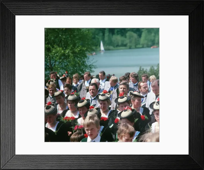 Framed Print : Bayern - Oberbayern Framed Print : Bayern - Oberbayern