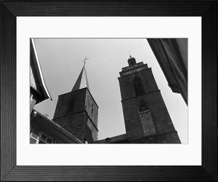 Framed Print : Neustadt (Haardt), Deidesheim (Weinstraße)
