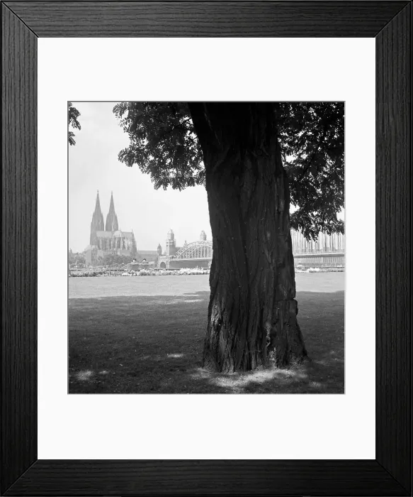 Framed Print : Köln. Blick von Deutz auf das Panorama von Köln, 1930er Jahre Framed Print : Köln. Blick von Deutz auf das Panorama von Köln, 1930er Jahre