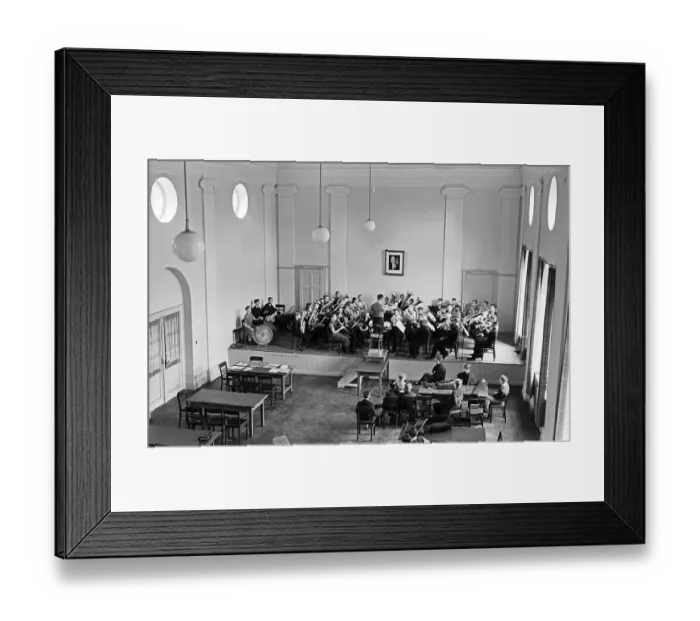 Gerahmter Druck : Musiikk Schulen Bückenborg