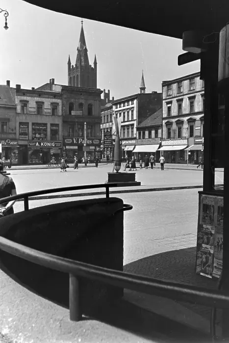Gerahmter Druck : Beuthen. ein Ausflug nach Beuthen im Deutschen Reich der 1930er Jahre