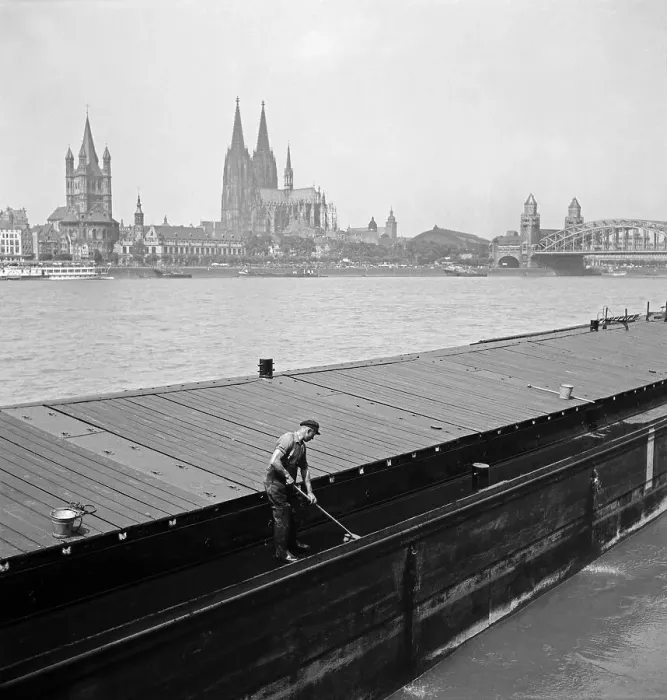 Framed Print : Köln. Blick auf die Stadt Köln, mit Dom und Kirche Groß St Framed Print : Köln. Blick auf die Stadt Köln, mit Dom und Kirche Groß St