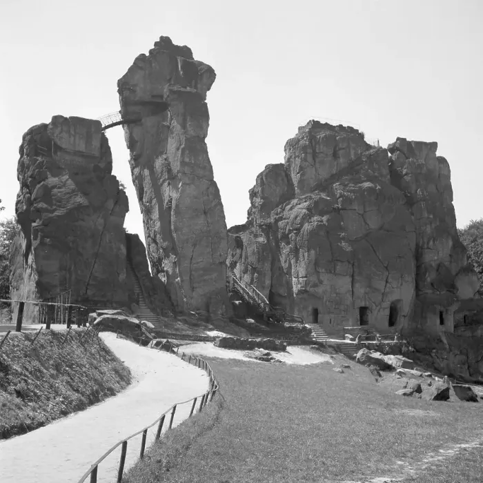Impression encadrée : Externsteine Impression encadrée : Externsteine