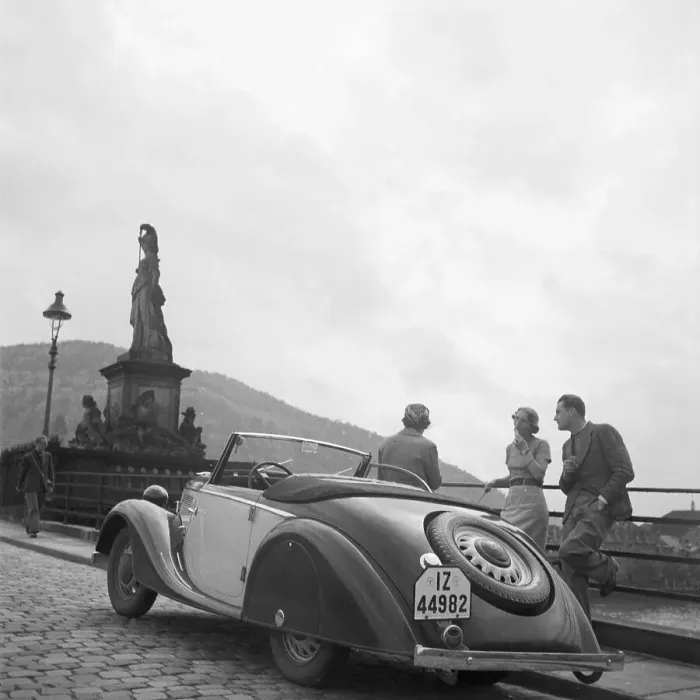 Gerahmter Druck : Ford Eifel Gerahmter Druck : Ford Eifel