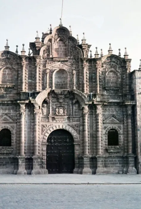 Framed Print : Peru. Frontfassade einer Kirche in Cusco, Peru 1960er Jahre Framed Print : Peru. Frontfassade einer Kirche in Cusco, Peru 1960er Jahre