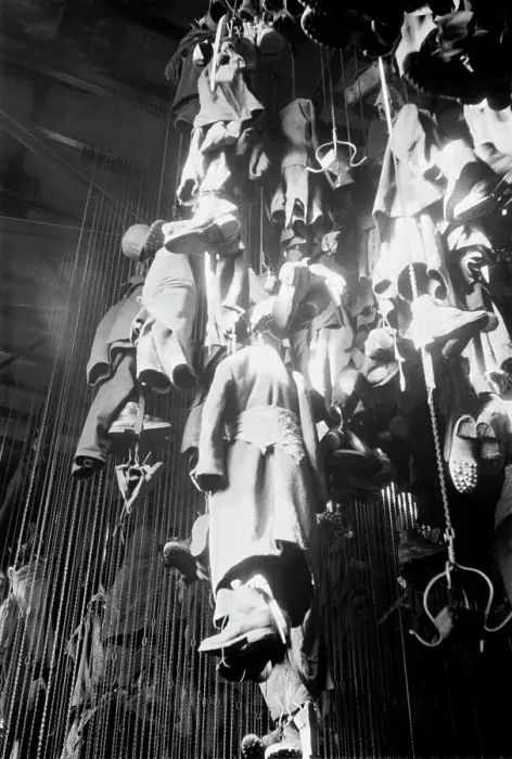 Gerahmter Druck : Germany. Deutschland - Deutschland um 1950, Ruhrgebiet; die Wäsche des Gerahmter Druck : Germany. Deutschland - Deutschland um 1950, Ruhrgebiet; die Wäsche des