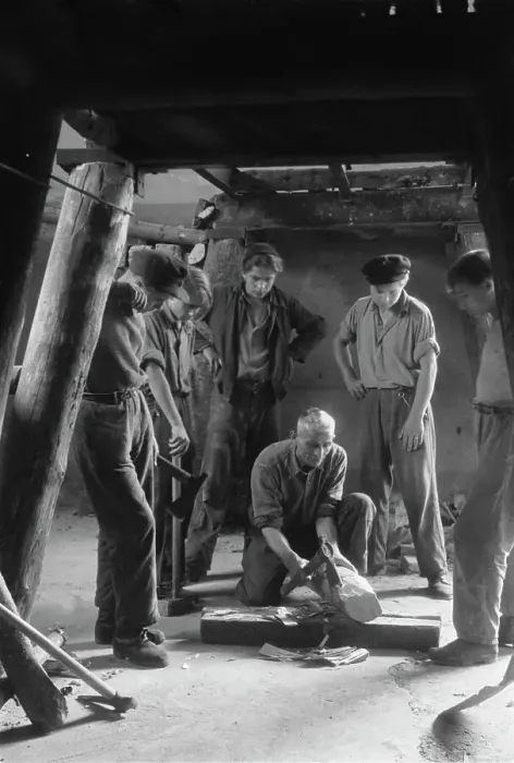 Gerahmter Druck : Germany. Deutschland - Deutschland um 1950, Ruhrgebiet Gerahmter Druck : Germany. Deutschland - Deutschland um 1950, Ruhrgebiet