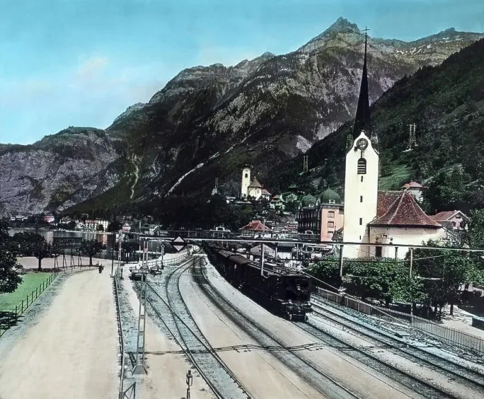 Framed Print : Gotthard Simplon Bahn Framed Print : Gotthard Simplon Bahn