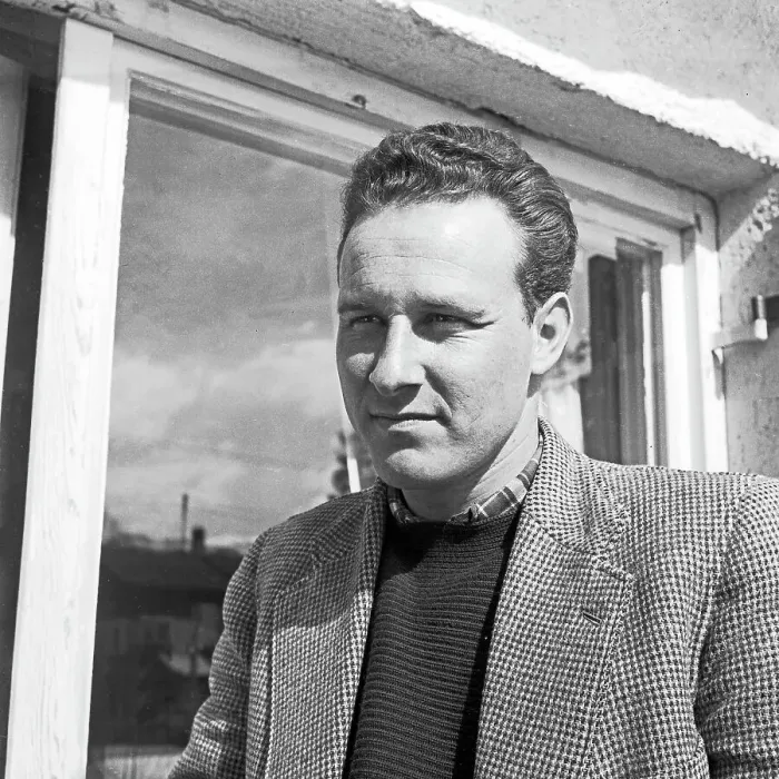 Gerahmter Druck : Portrait eines jungen Mannes in Deutschland 1955 Gerahmter Druck : Portrait eines jungen Mannes in Deutschland 1955