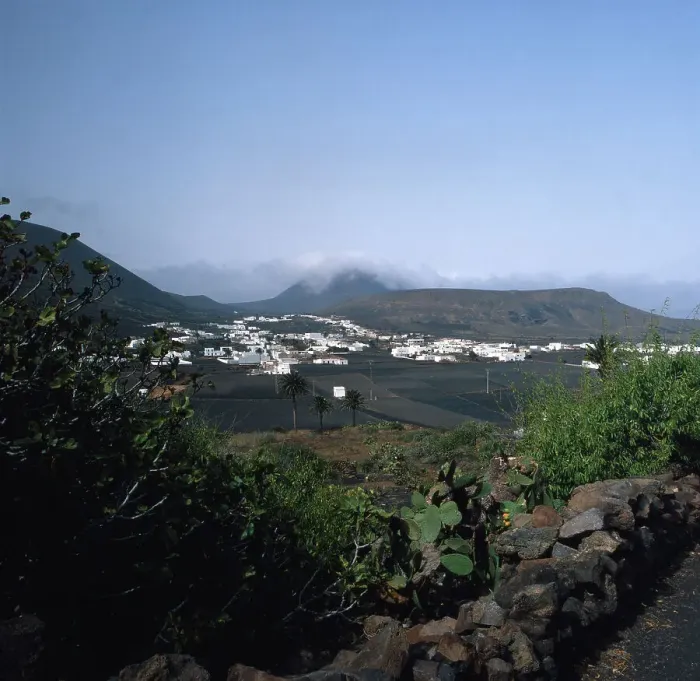 Framed Print : Lanzarote. Im Tal der Tausend Palmen bei Haria auf der Kanarischen Insel Lantzrote Framed Print : Lanzarote. Im Tal der Tausend Palmen bei Haria auf der Kanarischen Insel Lantzrote