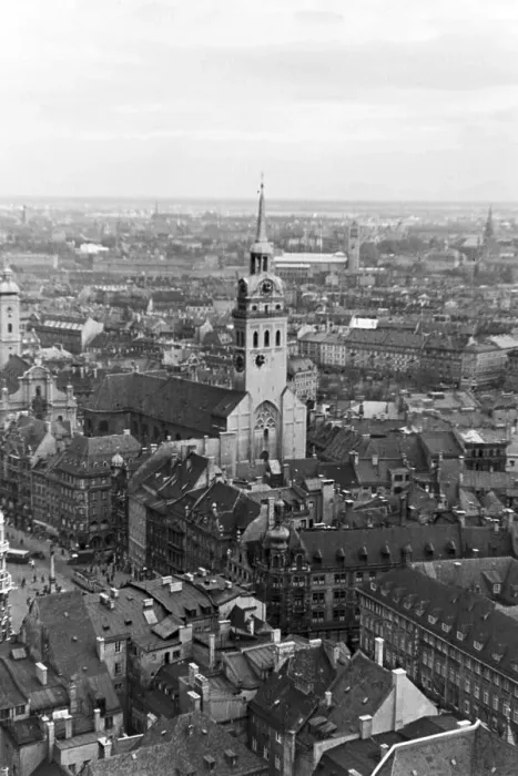 Impresión enmarcada : München. Blik a Múnich, Alemania décadas de 1930 Impresión enmarcada : München. Blik a Múnich, Alemania décadas de 1930