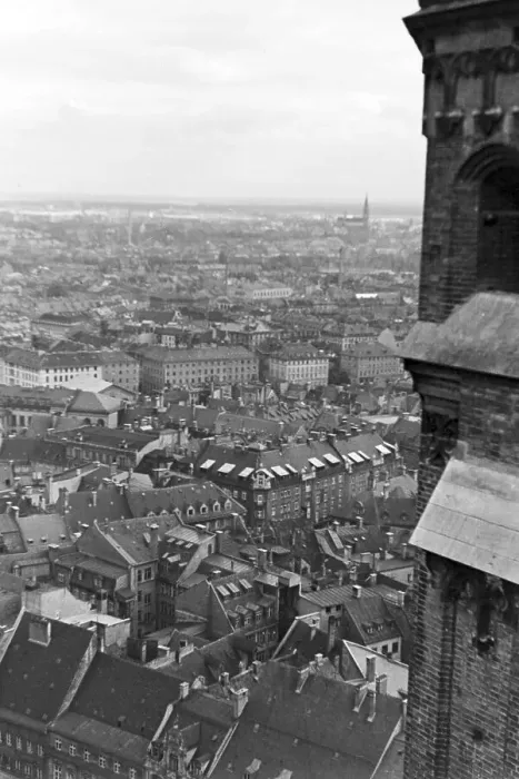 Impression encadrée : München. Blick sur Munich, Allemagne années 1930 Impression encadrée : München. Blick sur Munich, Allemagne années 1930
