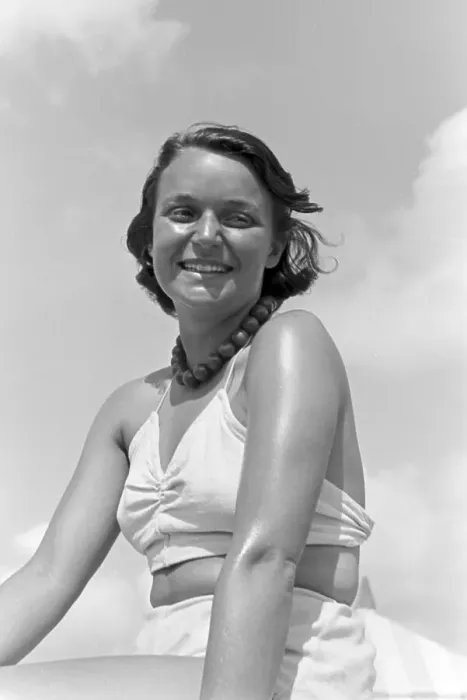 Gerahmter Druck : Urlaub auf Norderney, Deutsches Reich 1930er Jahre Gerahmter Druck : Urlaub auf Norderney, Deutsches Reich 1930er Jahre