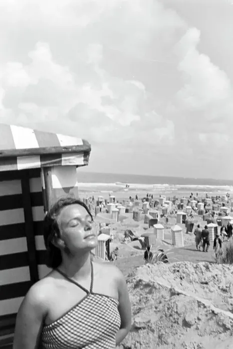 Stampa con cornice : Norderney. Vacanze a Norderney; Reich Tedesco anni '30