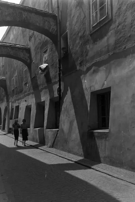 Stampa con cornice : Passau. Una viaggio a Passau, Germania anni '30