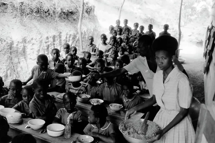Framed Print : Reise in Haiti
