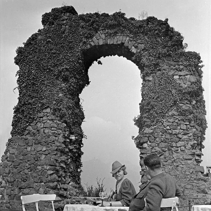 Gerahmter Druck : Rolandsbogen