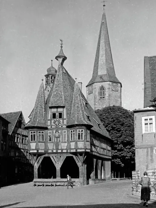 Gerahmter Druck : Schweizfahrt