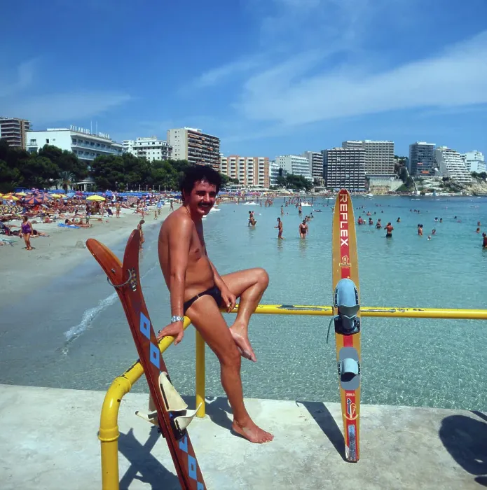 Impresión enmarcada : Spanien. Una viaje a Mallorca, España décadas de los años 70 Impresión enmarcada : Spanien. Una viaje a Mallorca, España décadas de los años 70