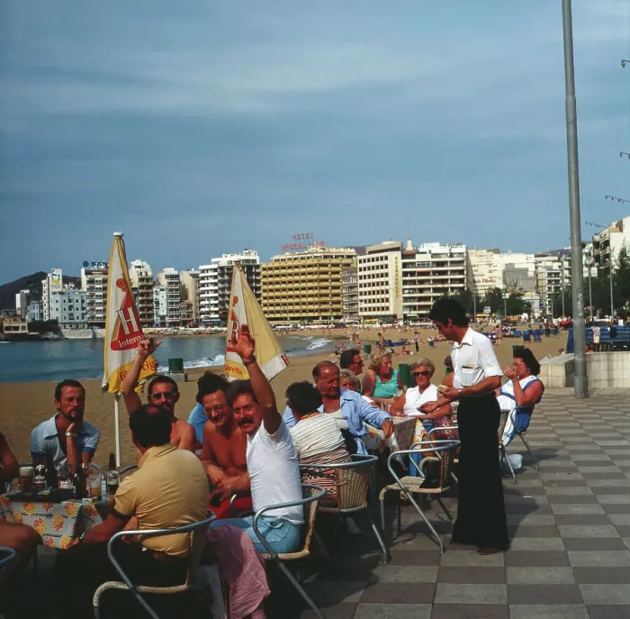 Gerahmter Druck : Reise nach Gran Canaria in den 1970er Jahren