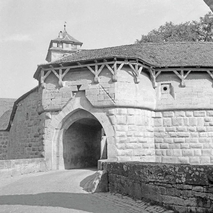 Gerahmter Druck : Stadtmauer Gerahmter Druck : Stadtmauer