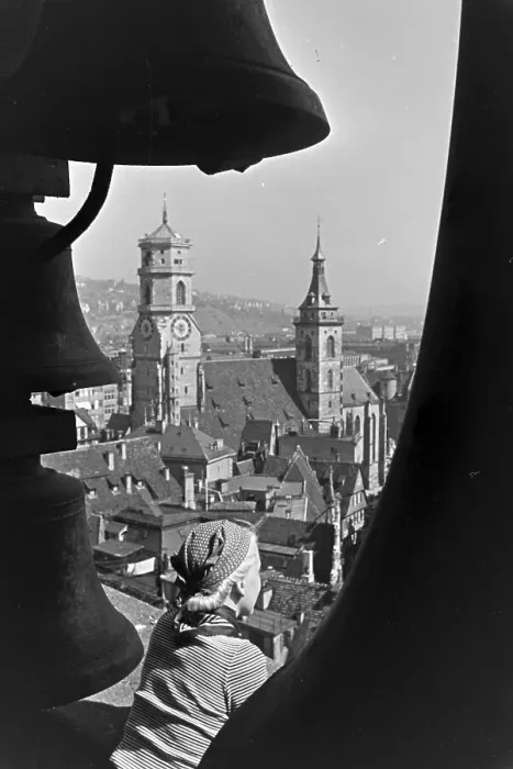 Framed Print : Stuttgart. Blick über die Stuttgarter Innenstadt vom alten Rathaus Framed Print : Stuttgart. Blick über die Stuttgarter Innenstadt vom alten Rathaus