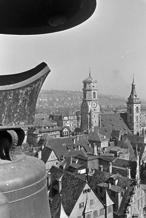 Framed Print : Stuttgart. Blick über die Stuttgarter Innenstadt vom alten Rathaus Framed Print : Stuttgart. Blick über die Stuttgarter Innenstadt vom alten Rathaus