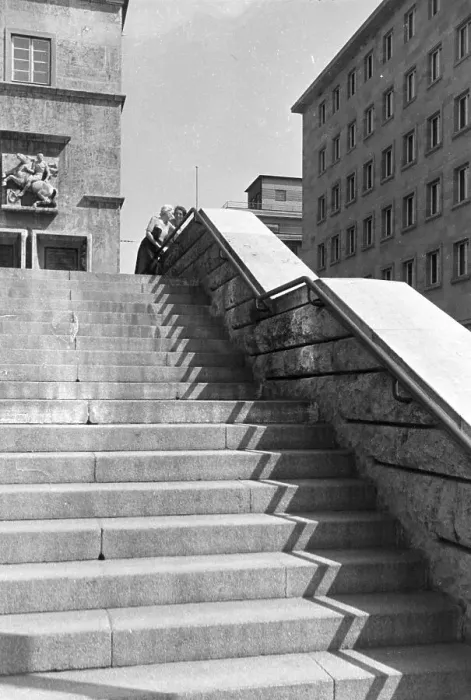 Gerahmter Druck : Stuttgart. Moderne Architektur im Stuttgarter Raum der Deutschen von den Gerahmter Druck : Stuttgart. Moderne Architektur im Stuttgarter Raum der Deutschen von den