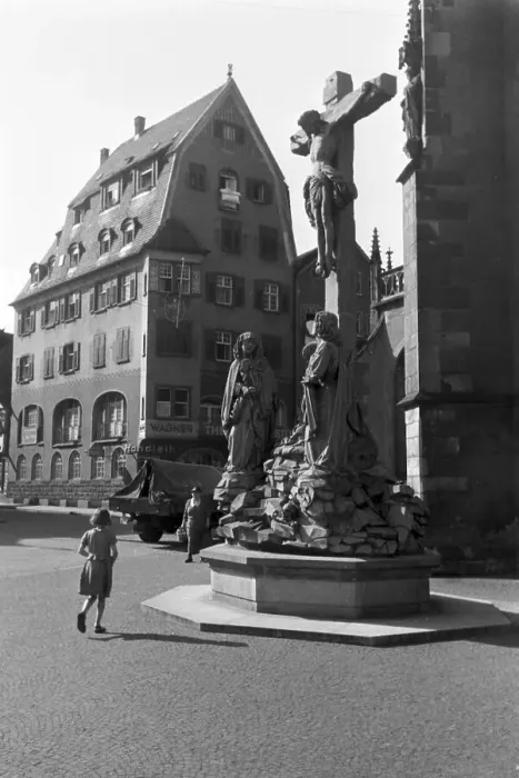 Framed Print : Stuttgart. Ein Ausflug nach Stuttgart, Deutsches Reich 1930er Jahre Framed Print : Stuttgart. Ein Ausflug nach Stuttgart, Deutsches Reich 1930er Jahre