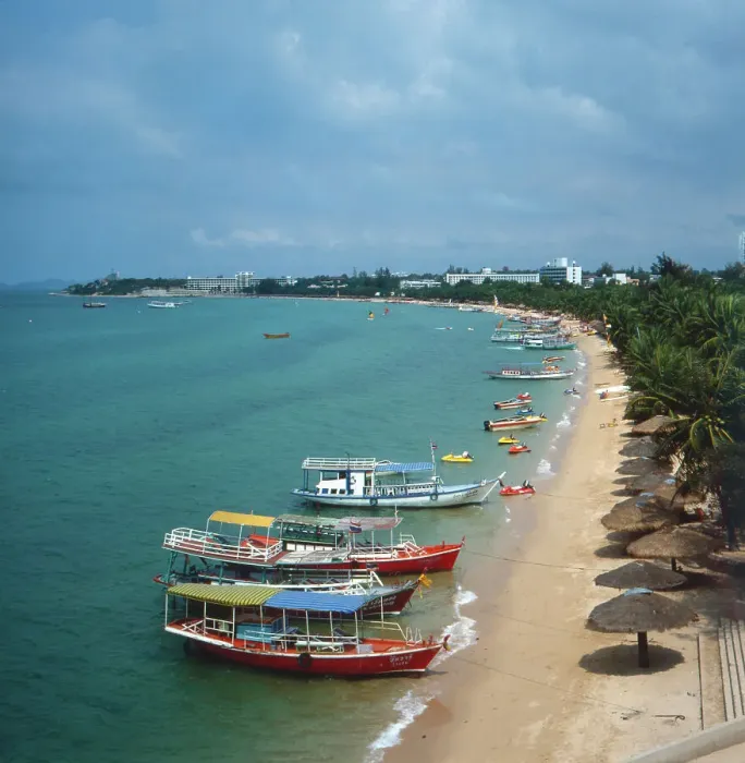 Framed Print : Thailand. Eine Reise nach Pattaya, Thailand 1970er Jahre