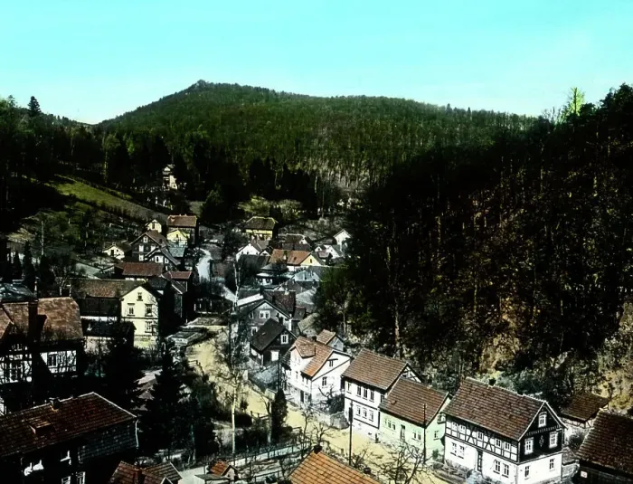 Gerahmter Druck : Thüringen Thüringen