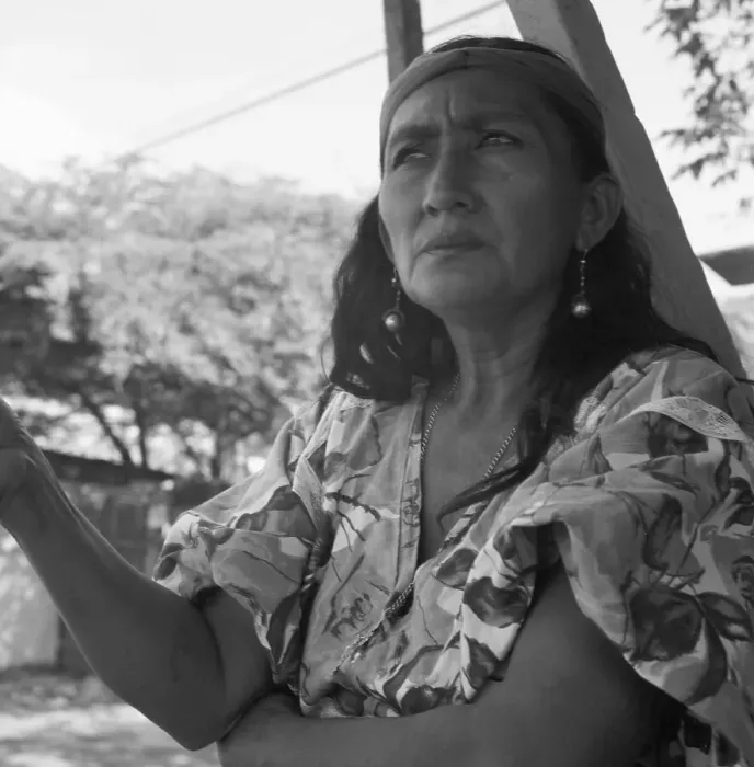 Framed Print : Venezuela. Frau der Goajira-Indianer bei oder in Maracaibo, Venezuela 1966