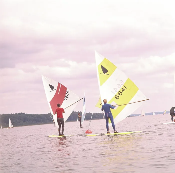 Framed Print : Windsurfing Framed Print : Windsurfing