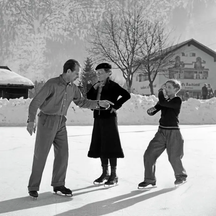 Impresión enmarcada : Winterzeit