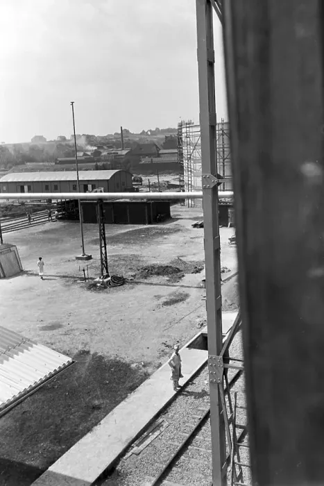Framed Print : Witten. Eine Fabrik in Witten, Deutsches Reich 1930er Jahre