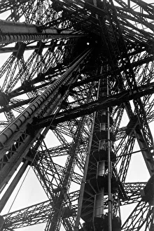 Steel Prints: Auf dem Eiffelturm