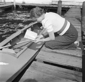 Newspaper Prints: Ausflug mit dem Klepper-Boot