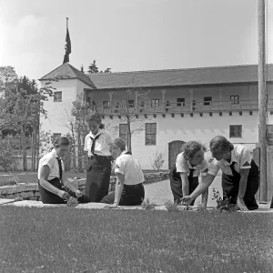 Schule Prints: BdM Haushaltungsschule Greifenberg, Obb