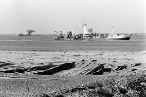 Freight Ship Prints: bei Rotterdam