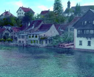 Burg am Rhein bei Stein